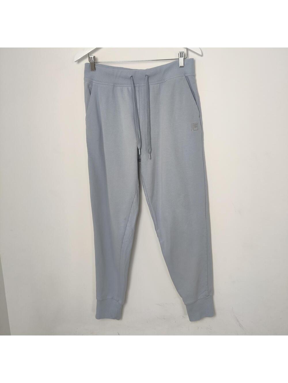Fila Light Blue Jogger Sweatpants Size Medium Athleisure Loungewear
